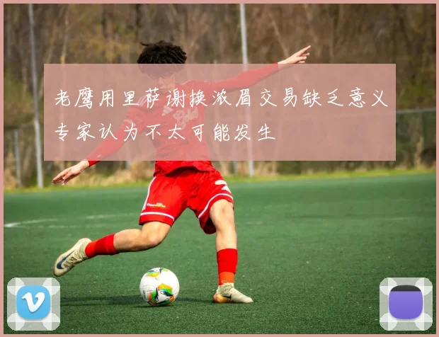 老鹰用里萨谢换浓眉交易缺乏意义专家认为不太可能发生