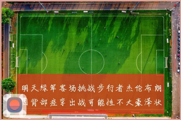 明天绿军客场挑战步行者杰伦布朗因背部痉挛出战可能性不大豪泽状态成疑